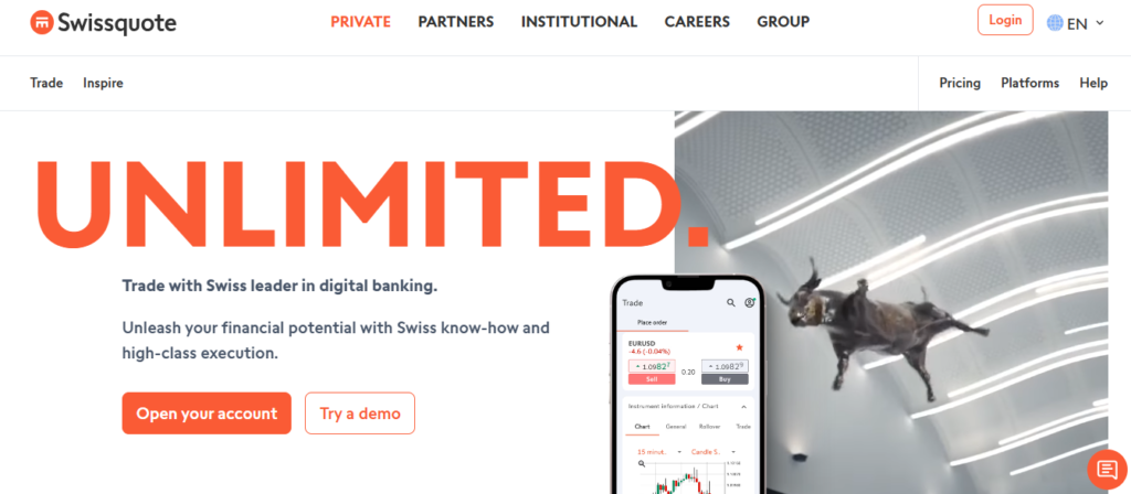Swissquote Website