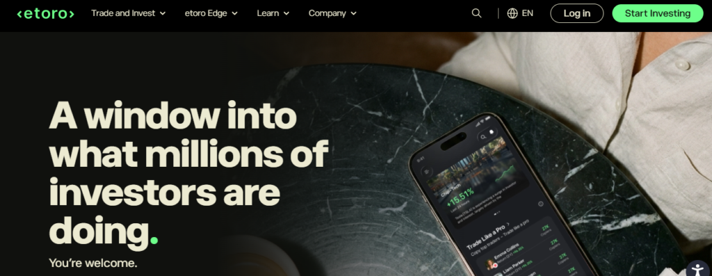 eToro Website
