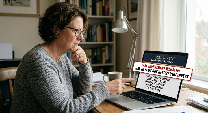 Fake Investment Website: How to Spot One Before You Invest
