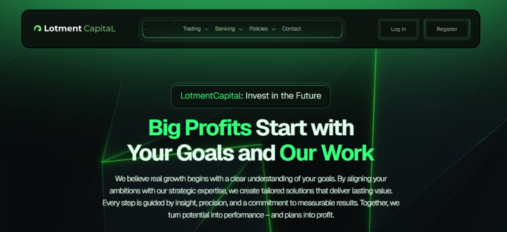 Lotment Capital Website