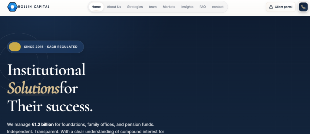 Rollin Capital Website