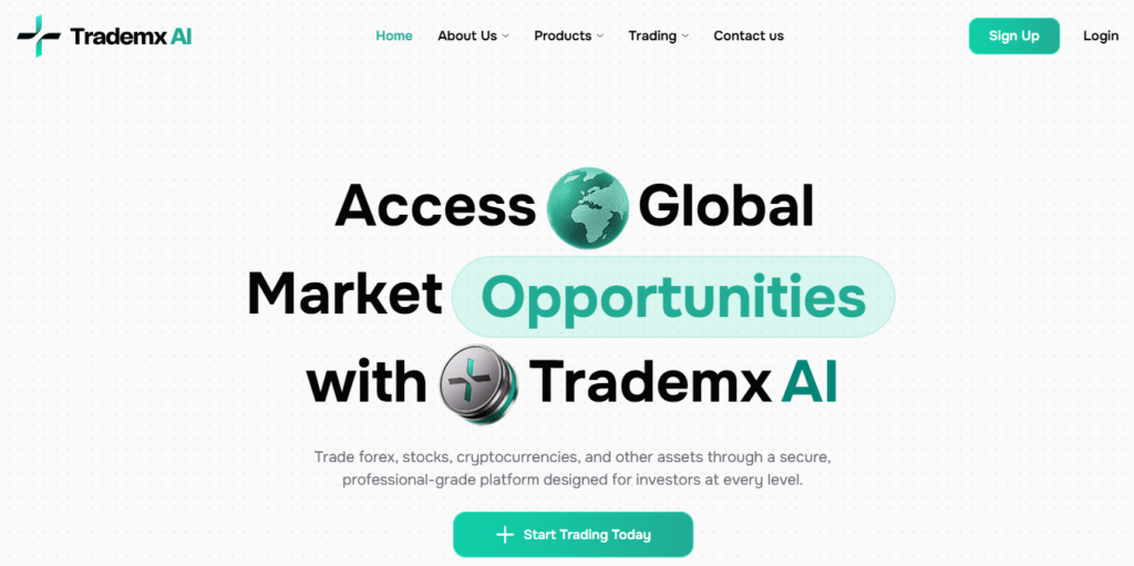 Trademx AI Warning