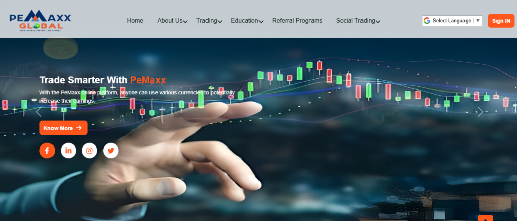 Pemaxx Global Website